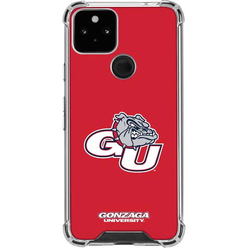 Gonzaga University GU Bulldogs Google Pixel 5 Clear Case